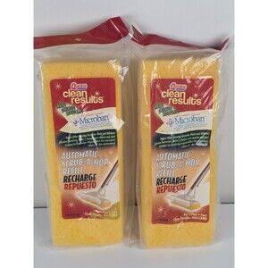 Quickie Clean Results Automatic Sponge Mop Refill #0442CR #045CR NOS SEALED